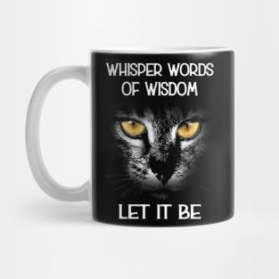 Cat Whisper Words Mug